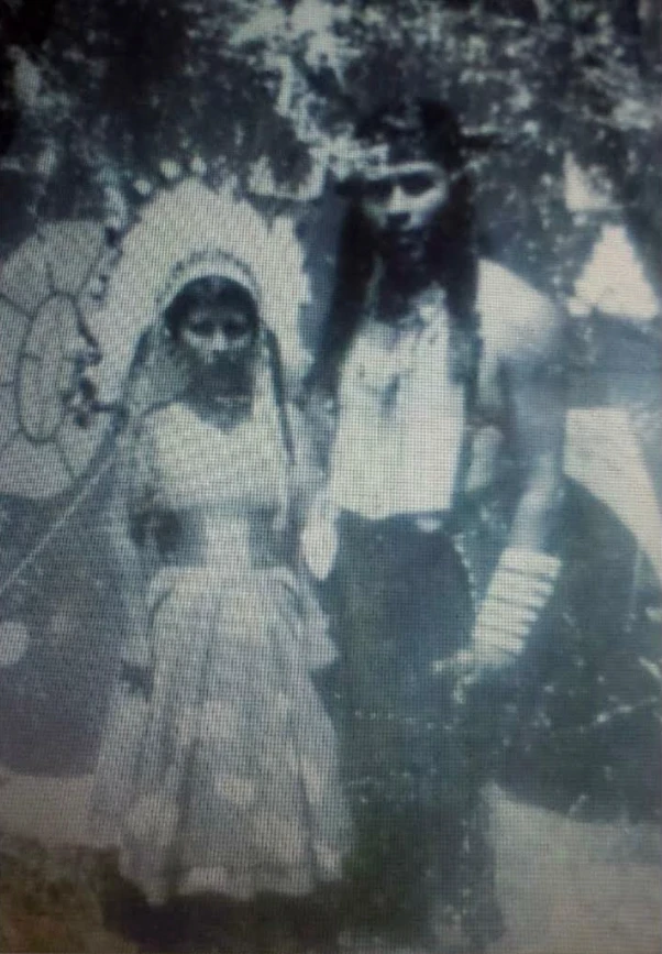 Chief Iron Horse and Emily Rainwater